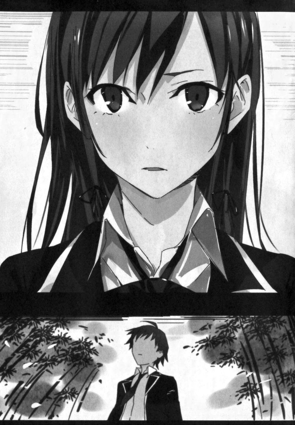 [light novel] yahari ore no seishun love come wa machigatteiru illust compliation 108