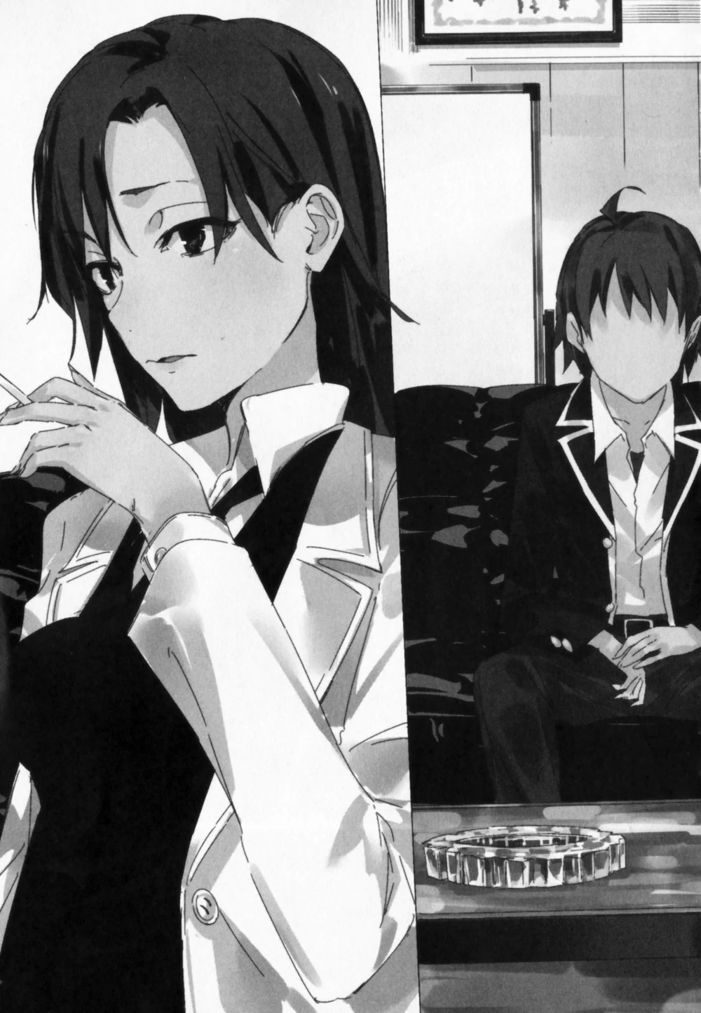 [light novel] yahari ore no seishun love come wa machigatteiru illust compliation 110