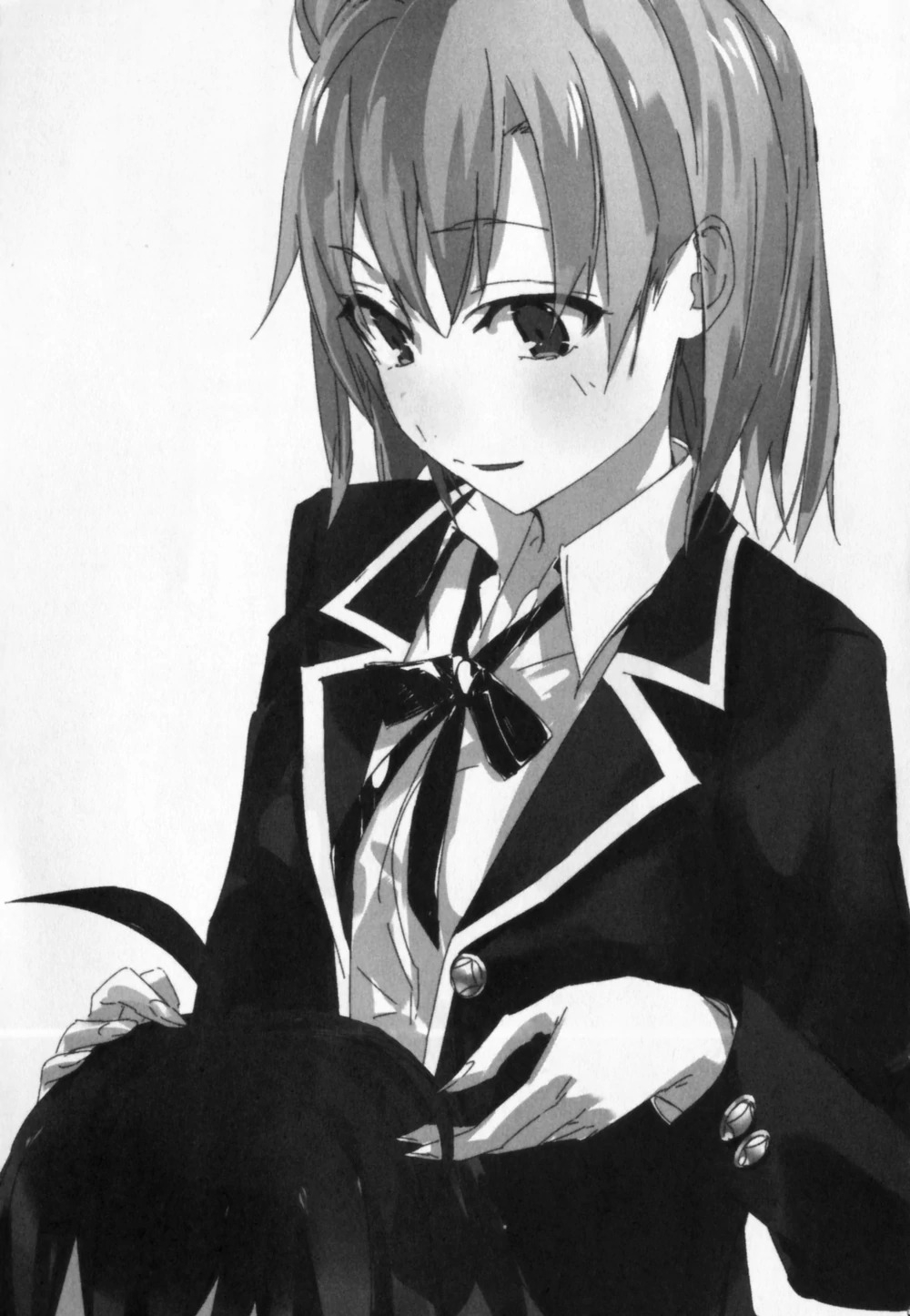 [light novel] yahari ore no seishun love come wa machigatteiru illust compliation 113