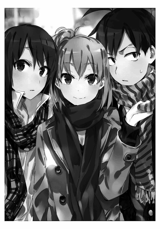 [light novel] yahari ore no seishun love come wa machigatteiru illust compliation 121