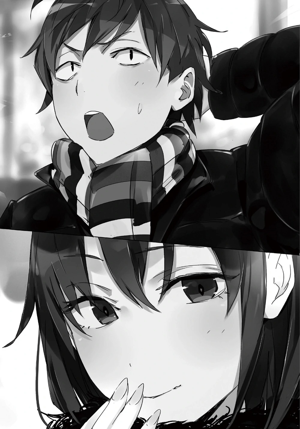 [light novel] yahari ore no seishun love come wa machigatteiru illust compliation 125