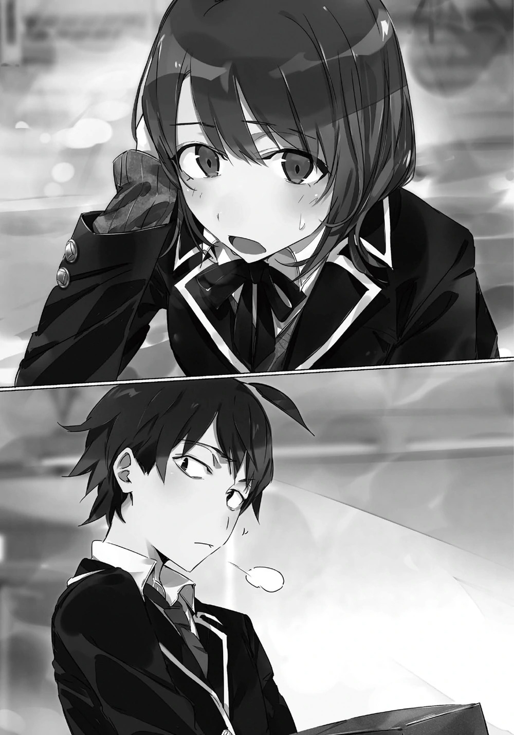 [light novel] yahari ore no seishun love come wa machigatteiru illust compliation 128