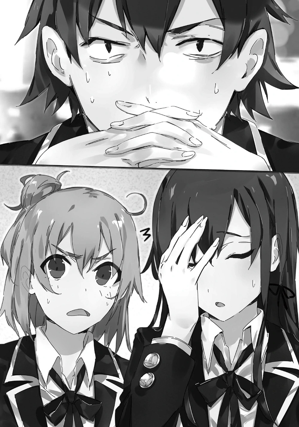 [light novel] yahari ore no seishun love come wa machigatteiru illust compliation 137