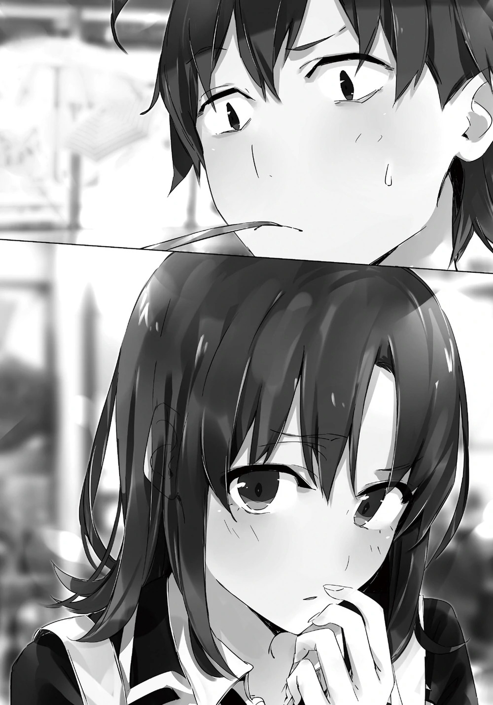 [light novel] yahari ore no seishun love come wa machigatteiru illust compliation 143