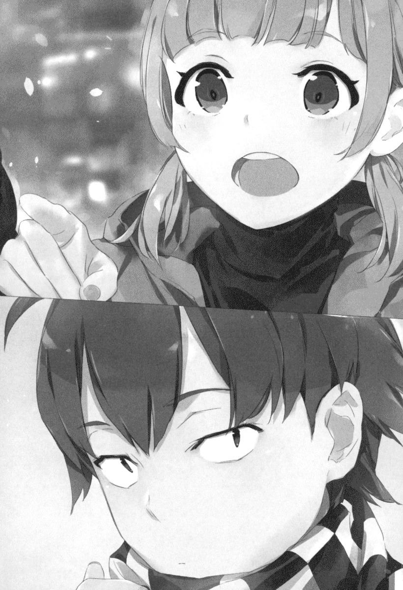 [light novel] yahari ore no seishun love come wa machigatteiru illust compliation 153