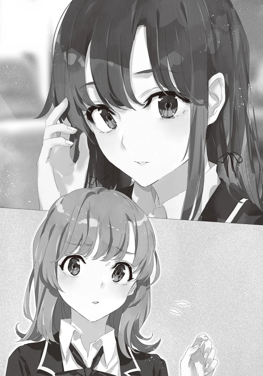 [light novel] yahari ore no seishun love come wa machigatteiru illust compliation 166