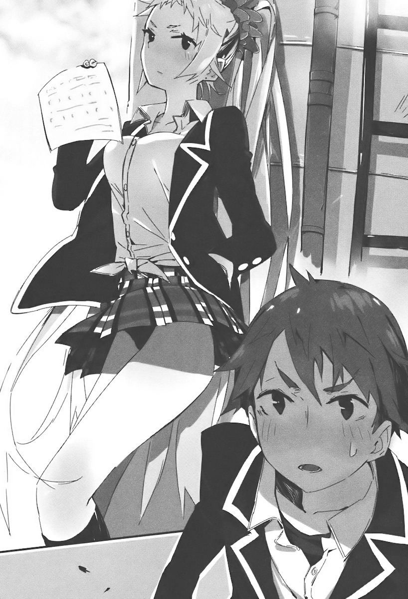 [light novel] yahari ore no seishun love come wa machigatteiru illust compliation 18