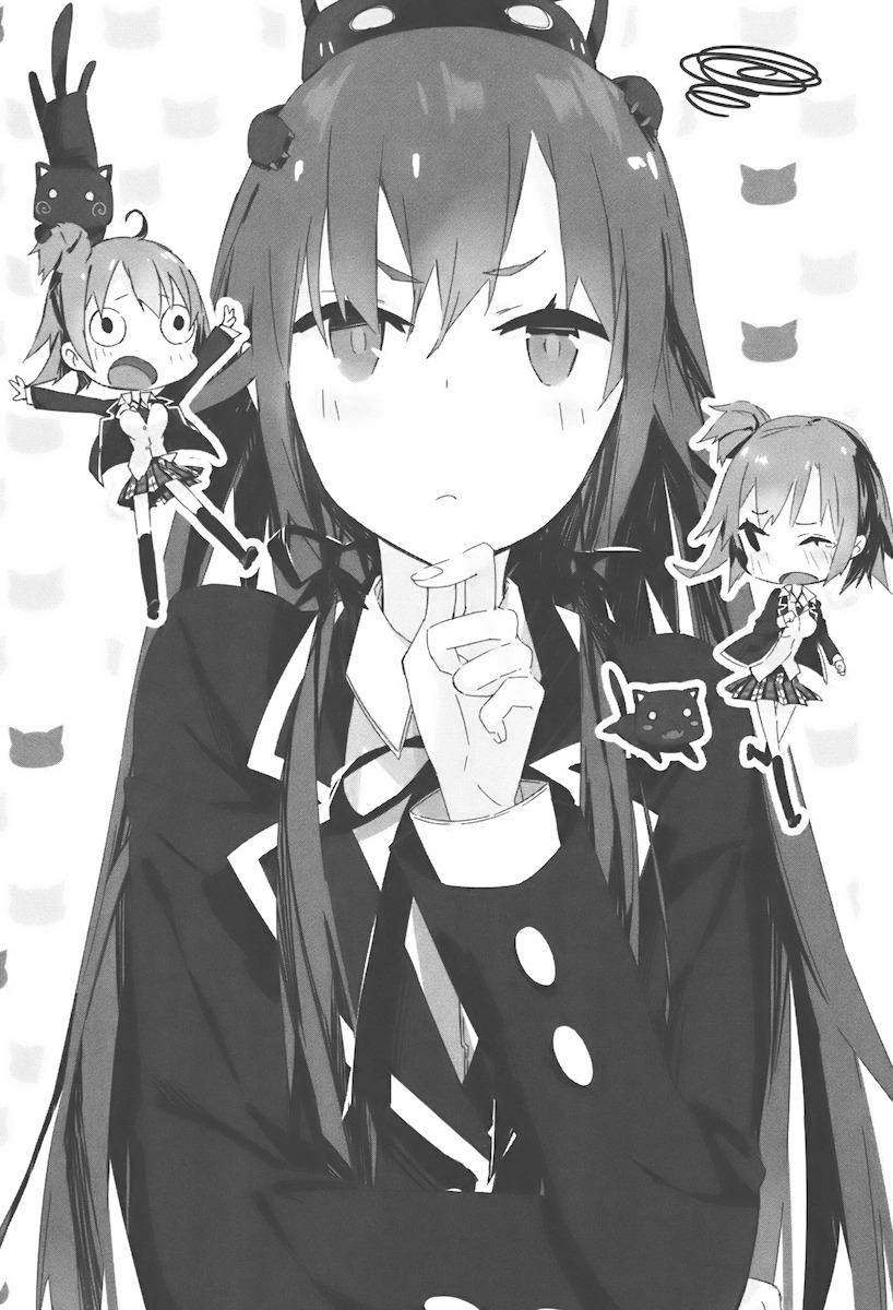 [light novel] yahari ore no seishun love come wa machigatteiru illust compliation 24