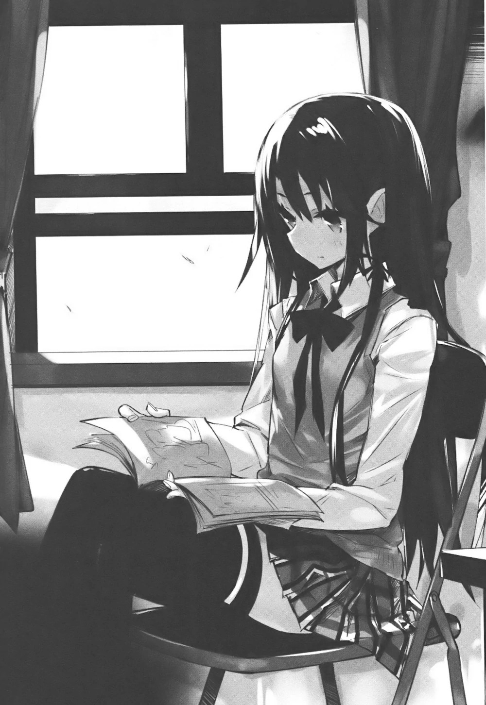 [light novel] yahari ore no seishun love come wa machigatteiru illust compliation 31