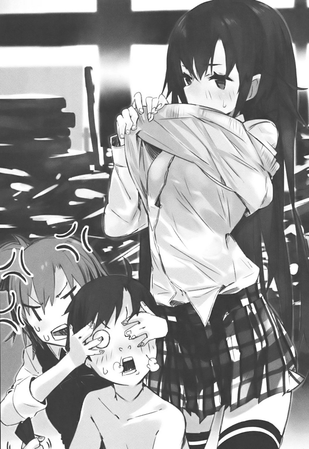 [light novel] yahari ore no seishun love come wa machigatteiru illust compliation 38