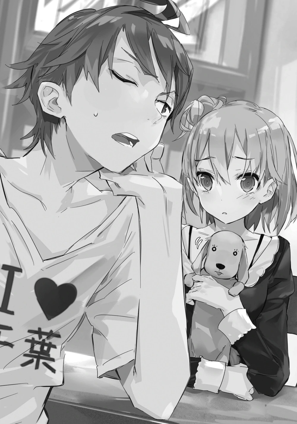 [light novel] yahari ore no seishun love come wa machigatteiru illust compliation 52