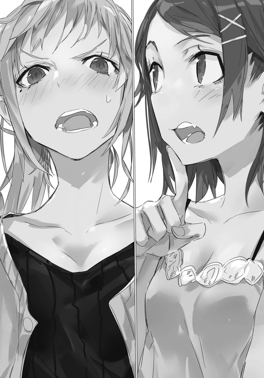 [light novel] yahari ore no seishun love come wa machigatteiru illust compliation 54