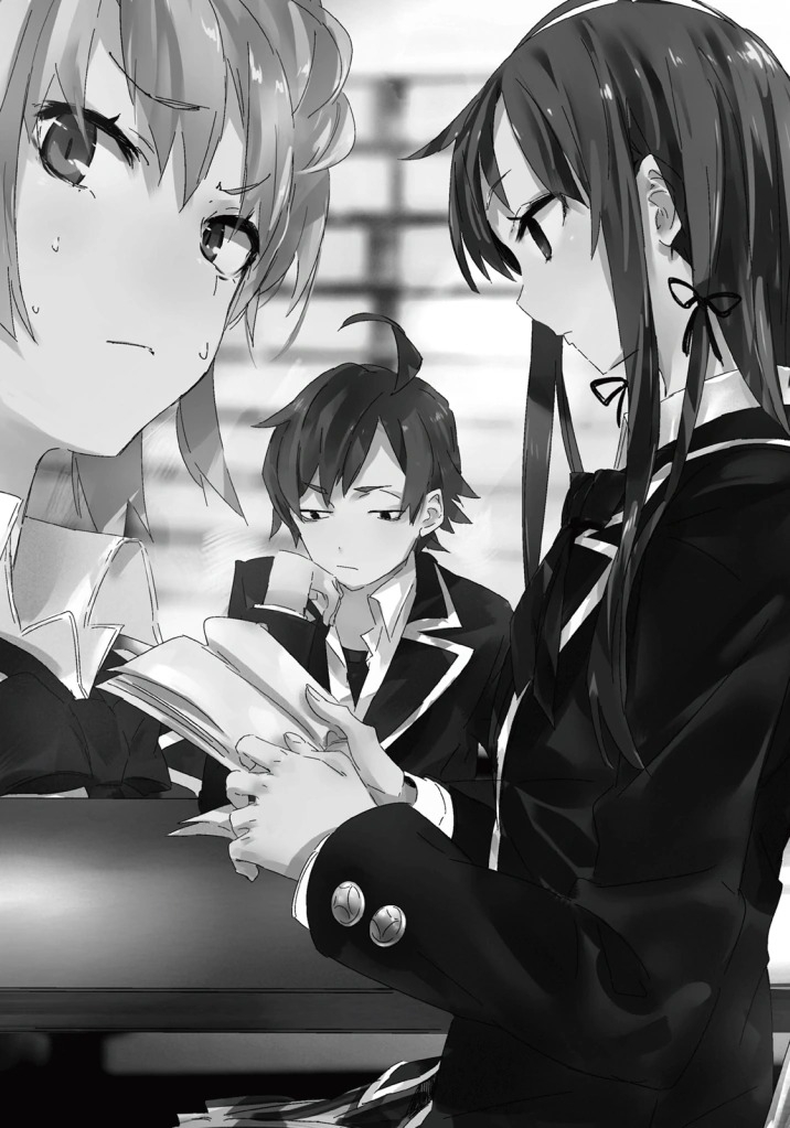 [light novel] yahari ore no seishun love come wa machigatteiru illust compliation 62