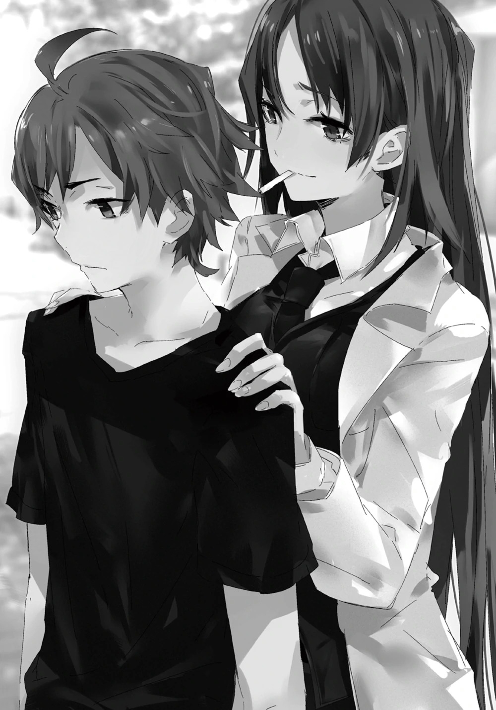 [light novel] yahari ore no seishun love come wa machigatteiru illust compliation 70