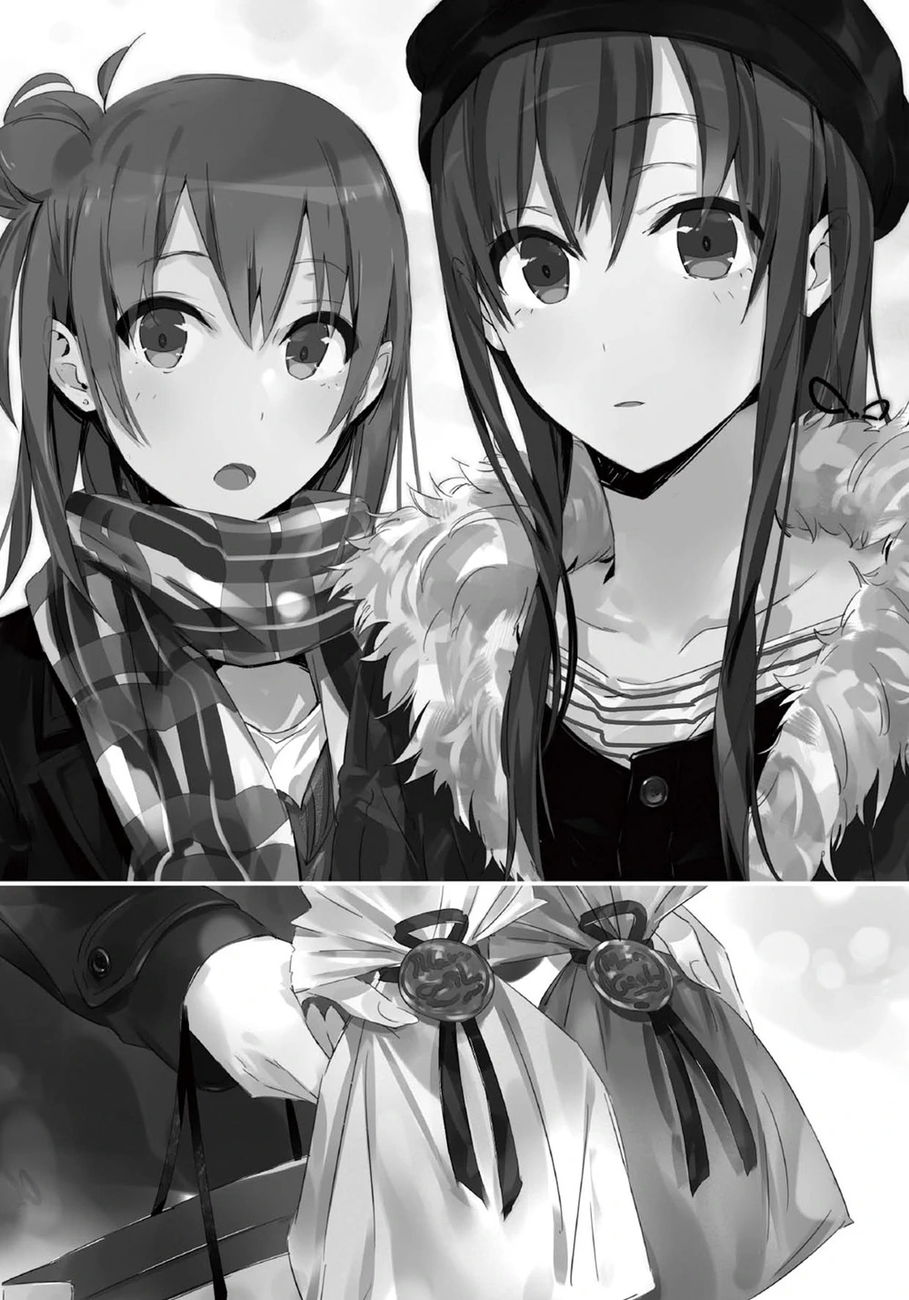 [light novel] yahari ore no seishun love come wa machigatteiru illust compliation 81