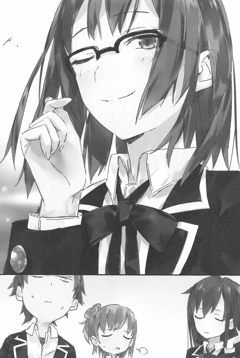 [light novel] yahari ore no seishun love come wa machigatteiru illust compliation 89