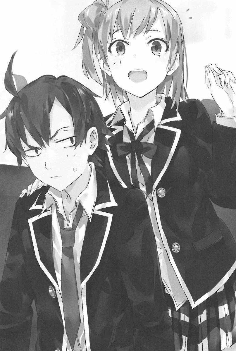 [light novel] yahari ore no seishun love come wa machigatteiru illust compliation 90