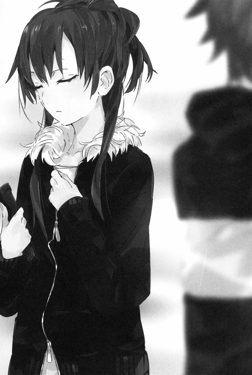 [light novel] yahari ore no seishun love come wa machigatteiru illust compliation 91