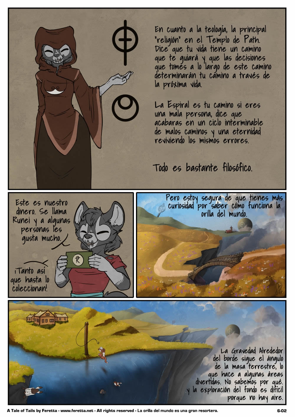 [Feretta] A Tale of Tails: Chapter 6 - Paths converge / Los caminos convergen [Spanish] [Red Fox Makkan] 2