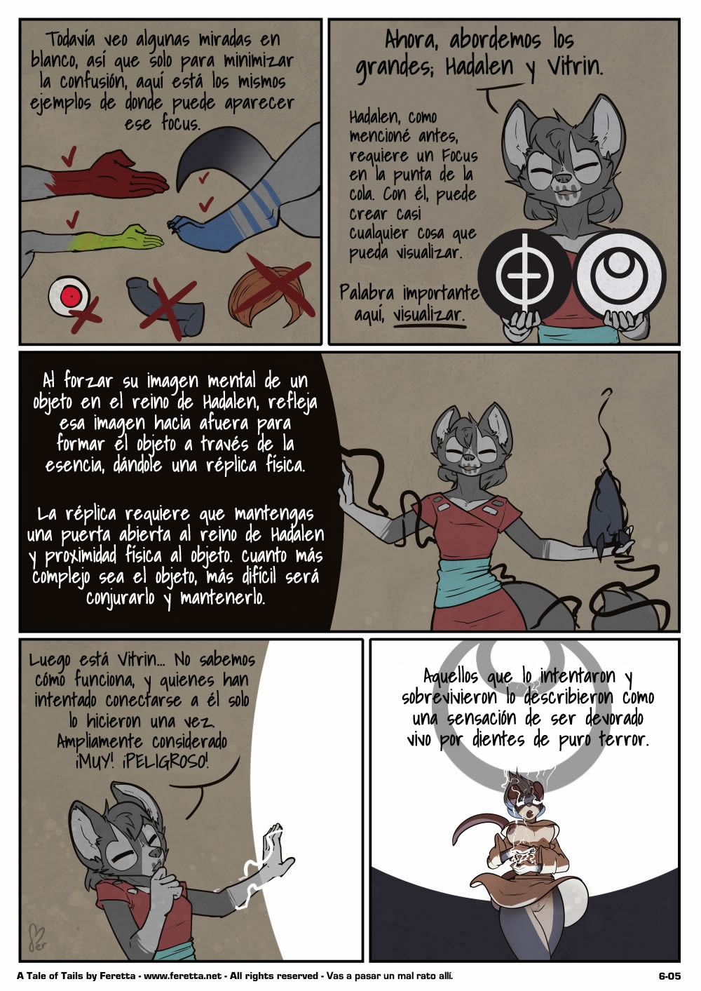 [Feretta] A Tale of Tails: Chapter 6 - Paths converge / Los caminos convergen [Spanish] [Red Fox Makkan] 5