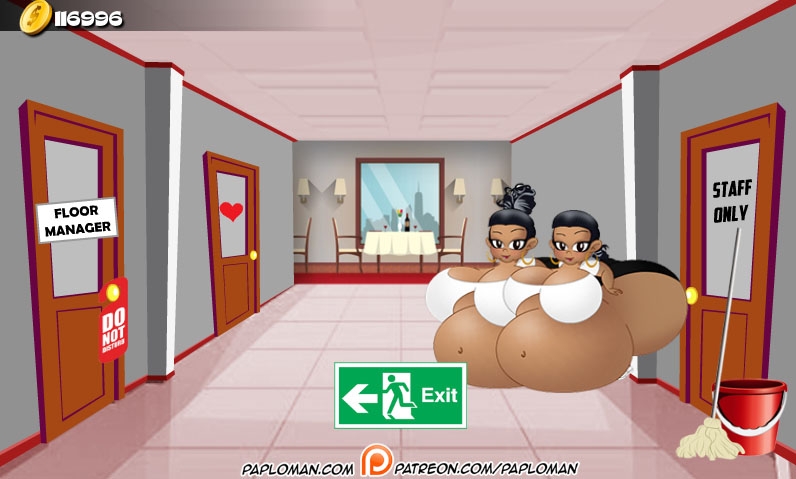 Hungry Girls Game: Twin's Tempting Fattening #4 150