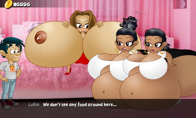 Hungry Girls Game: Twin's Tempting Fattening #4 179