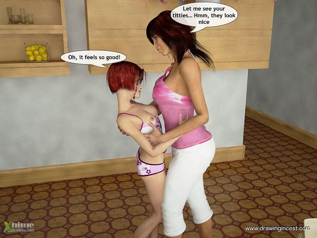Drawingincest - Daughter and mommy (English) 4