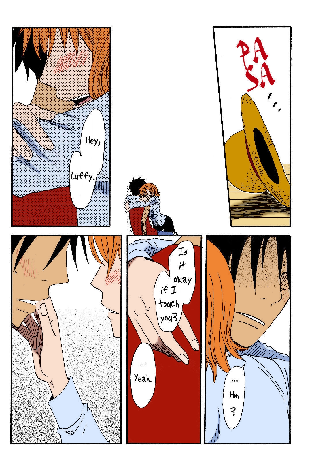 [CHANNEL KING (Fujisaki Kazuko)] Dakishimetara Kiss o Shiyou. (One Piece) [English] [Colorized] 12