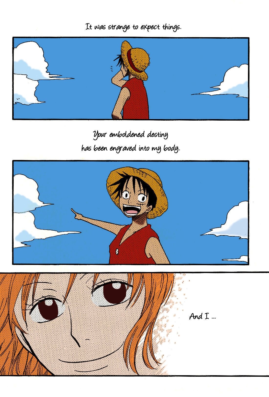 [CHANNEL KING (Fujisaki Kazuko)] Dakishimetara Kiss o Shiyou. (One Piece) [English] [Colorized] 32