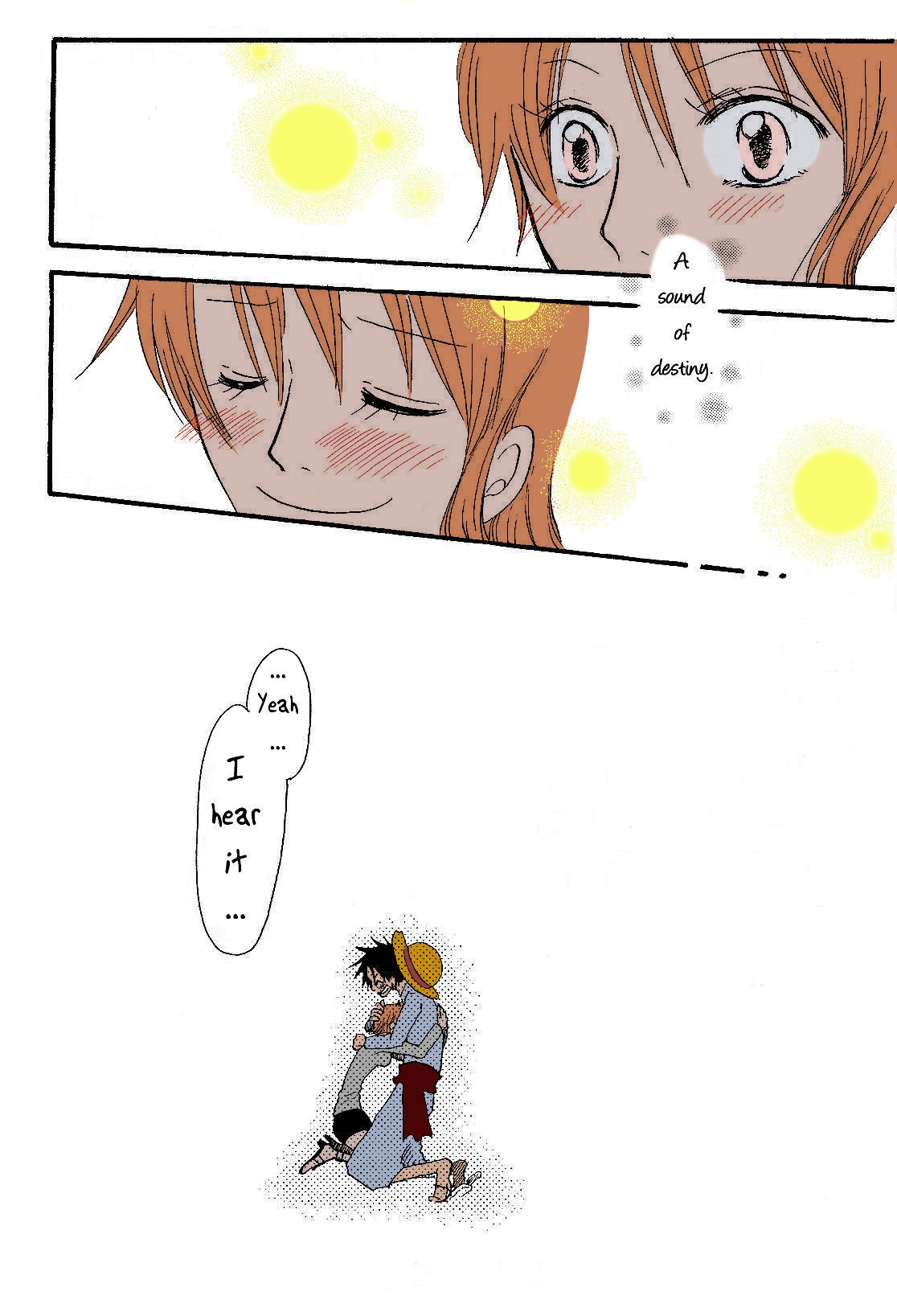 [CHANNEL KING (Fujisaki Kazuko)] Dakishimetara Kiss o Shiyou. (One Piece) [English] [Colorized] 41