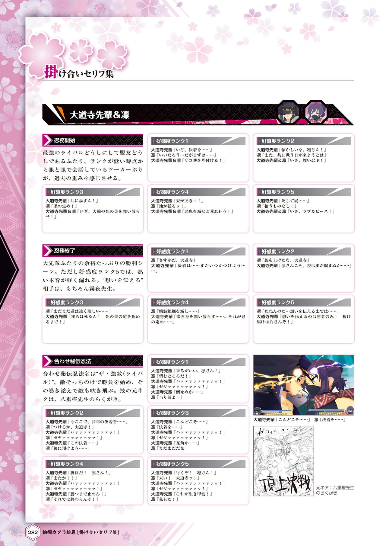 [Charinko Fox (Yaegashi Nan)] Senran Kagura 2- Shinku Official Perfect Bible 284