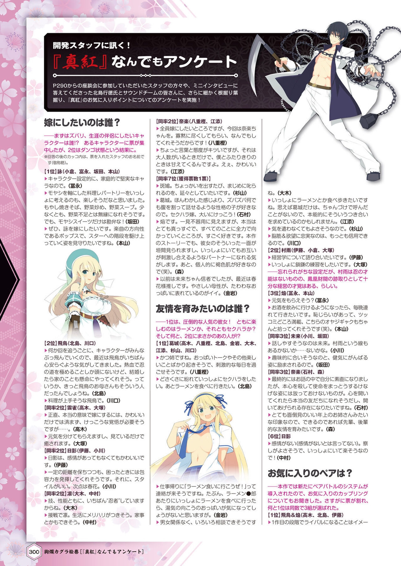 [Charinko Fox (Yaegashi Nan)] Senran Kagura 2- Shinku Official Perfect Bible 302