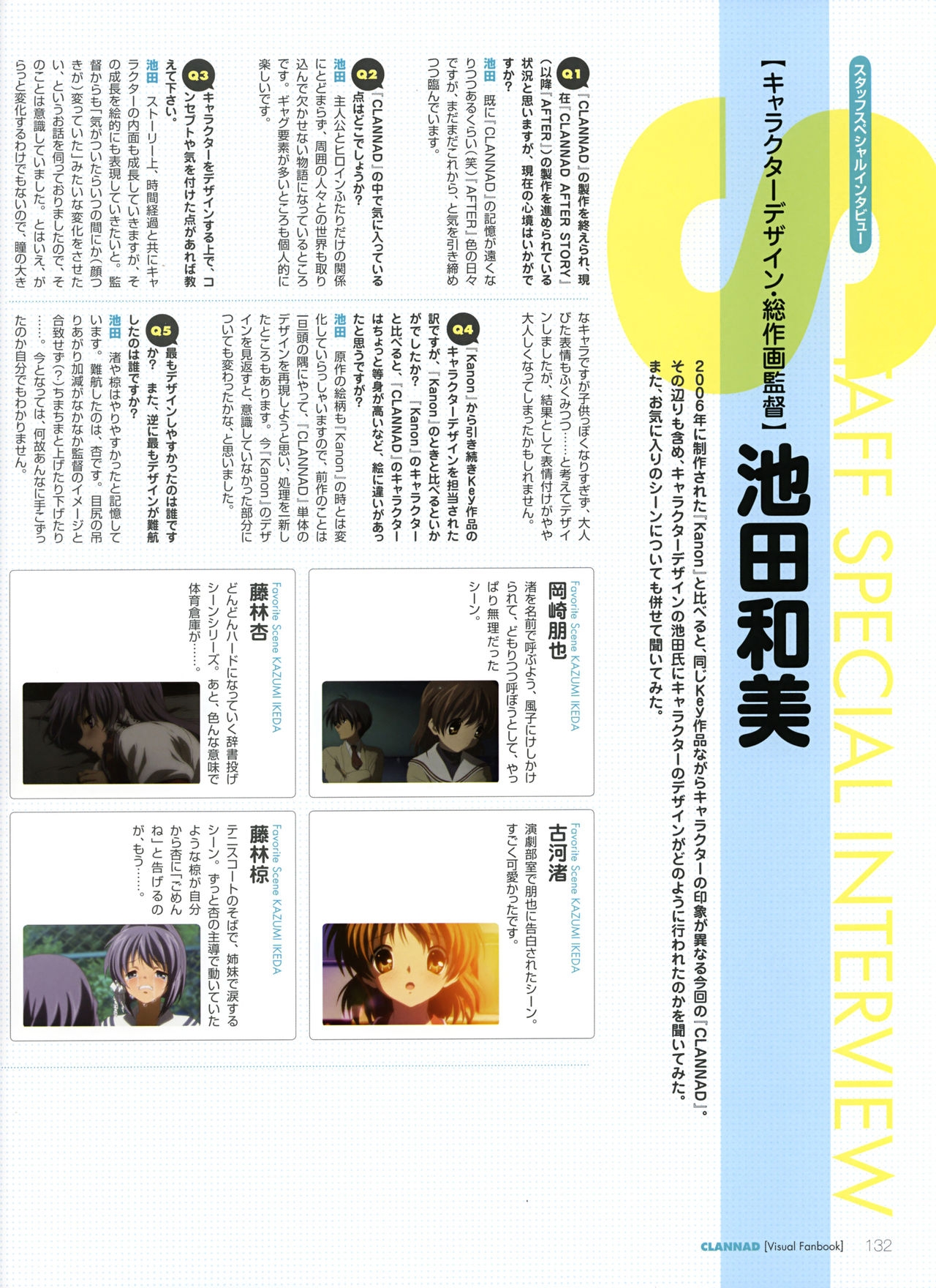 Clannad TV Animation Visual Fan Book 135