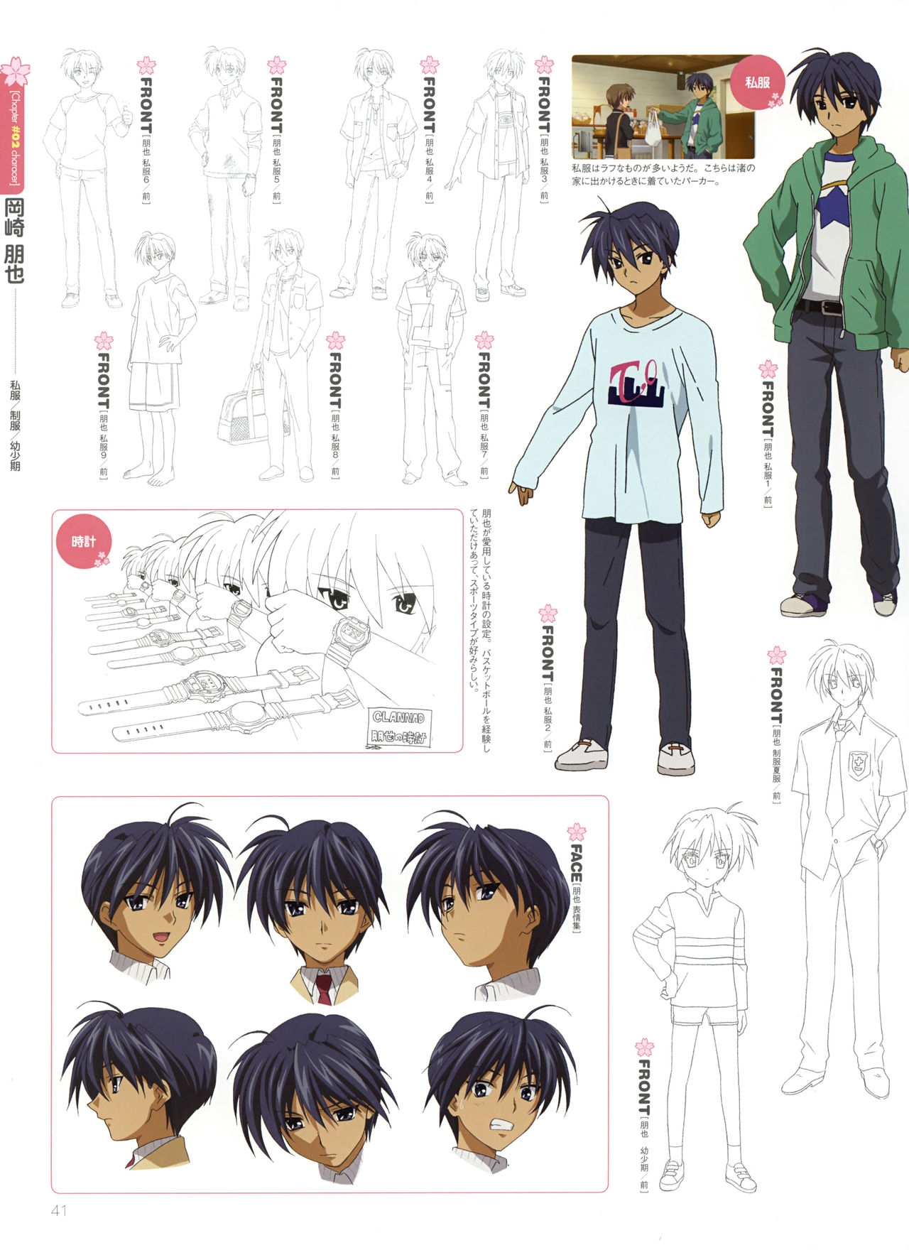 Clannad TV Animation Visual Fan Book 43