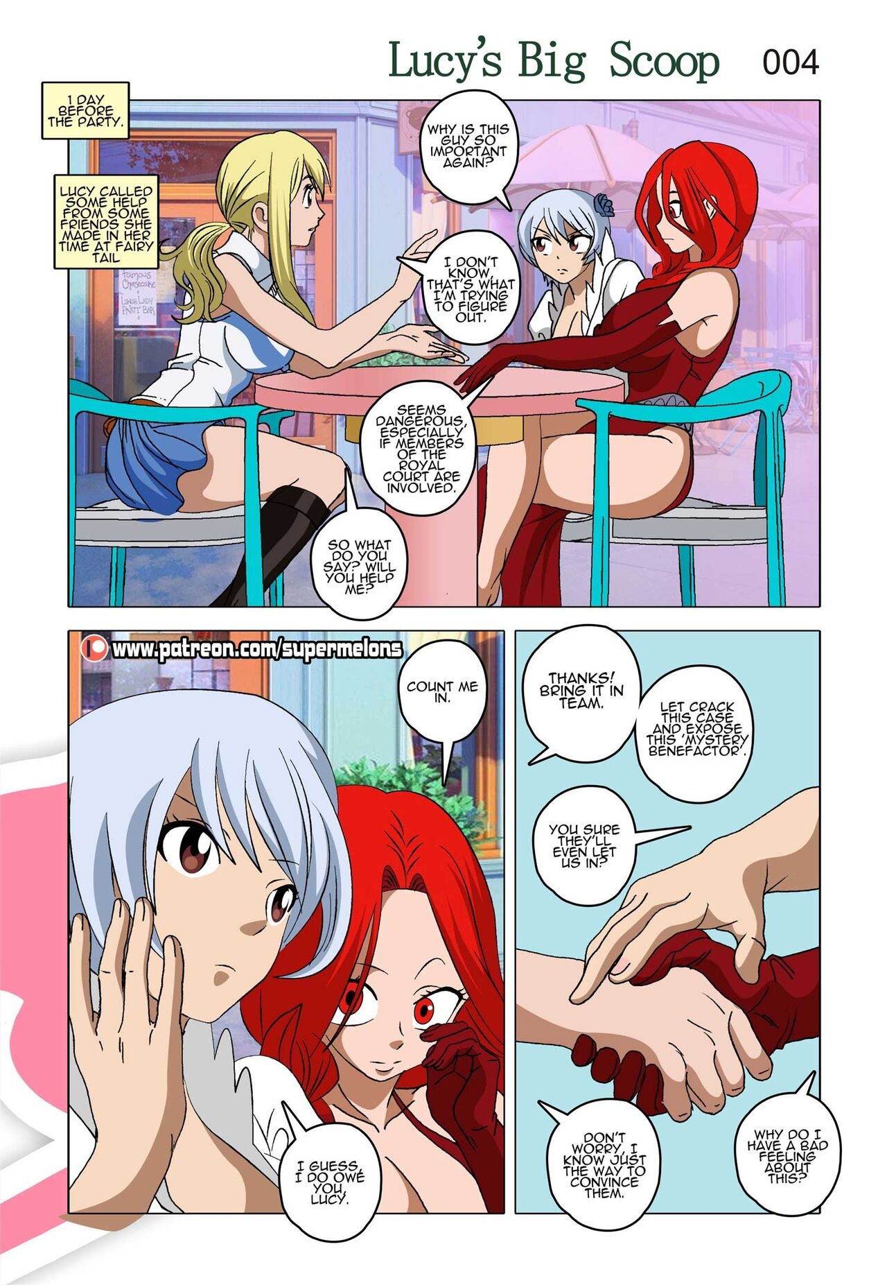 [Super Melons] Lucy's Big Scoop (Fairy Tail) ([English] 4