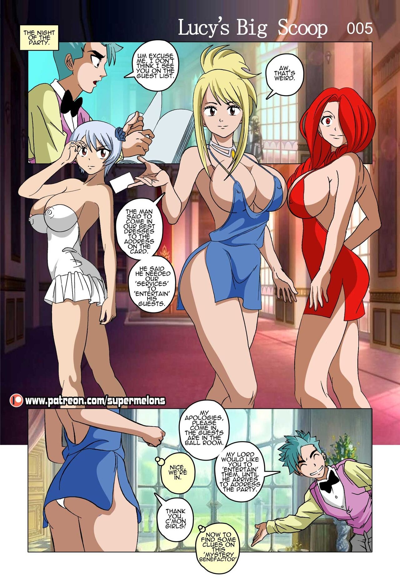 [Super Melons] Lucy's Big Scoop (Fairy Tail) ([English] 5