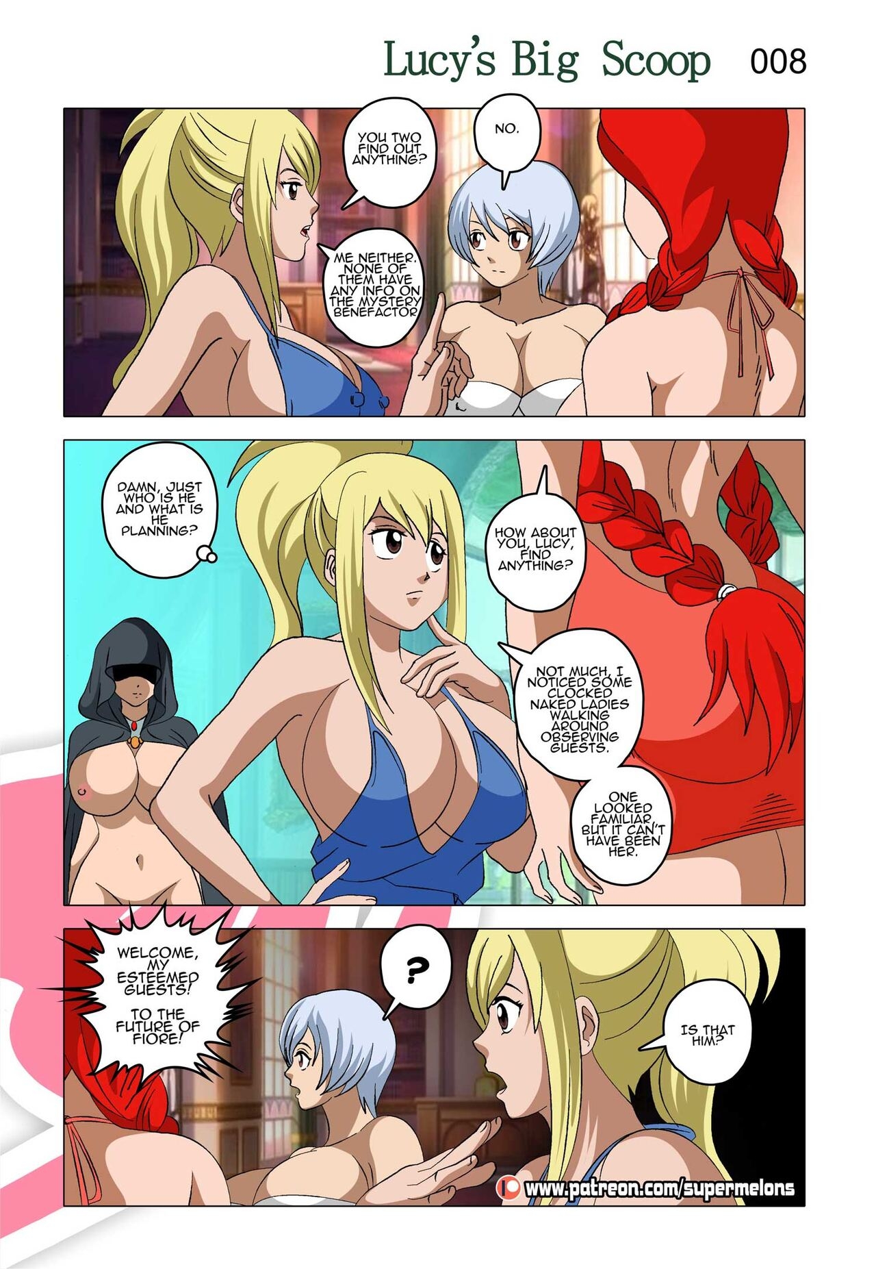 [Super Melons] Lucy's Big Scoop (Fairy Tail) ([English] 8