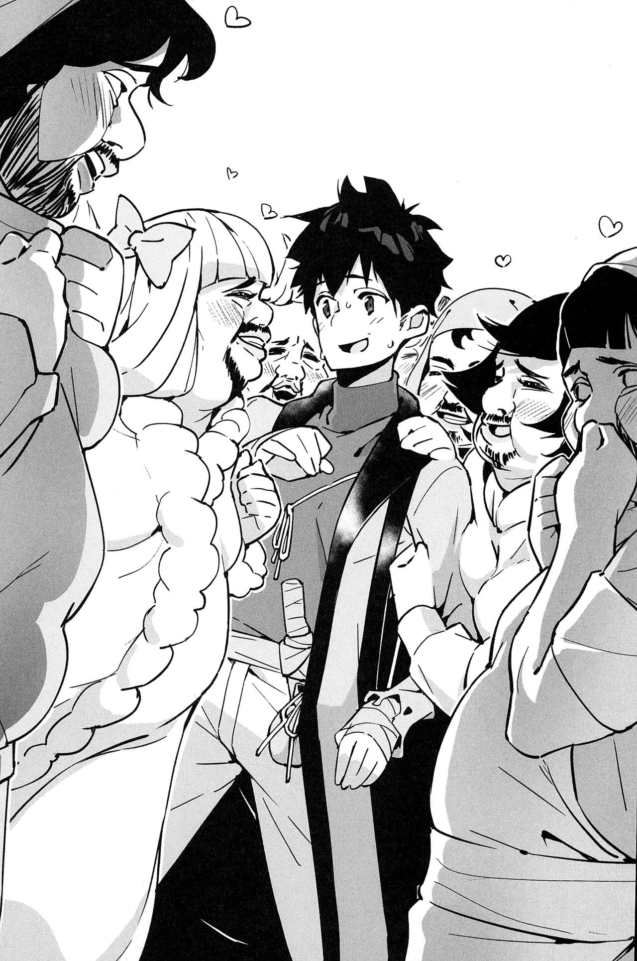 [Senoo Shippo, Chirumakuro] Bishuu Gyakuten Sekai no Cleric ~Bishuu to Teisou Kannen ga Gyakuten shita Isekai de Souryo ni Narimashita. Inyoku no Noroi o Toku Tame ni Harem Party de "Gishiki" Shimasu~ 38