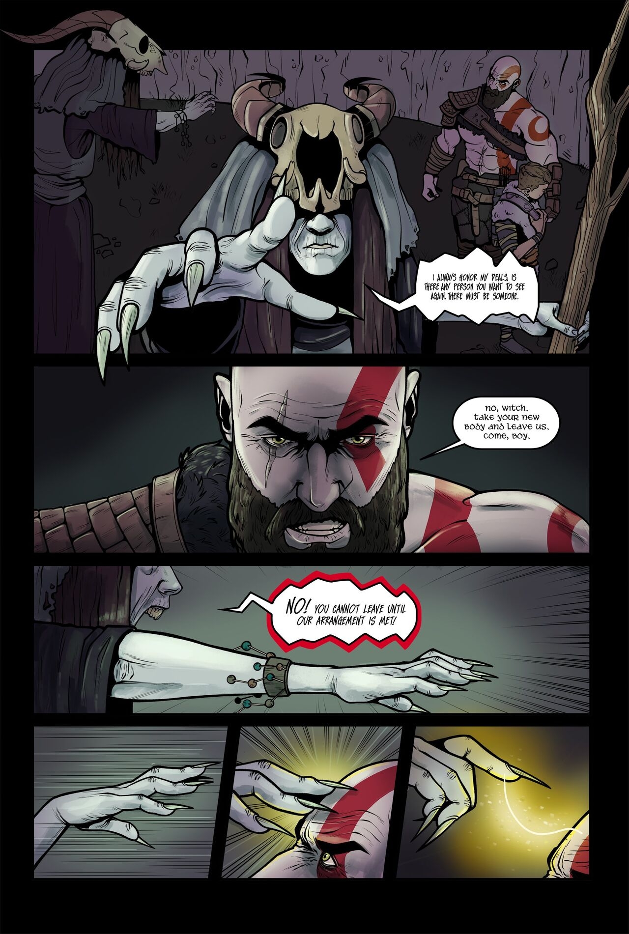 God of War What if Kratos met Calliope (Sami Biloff) 2