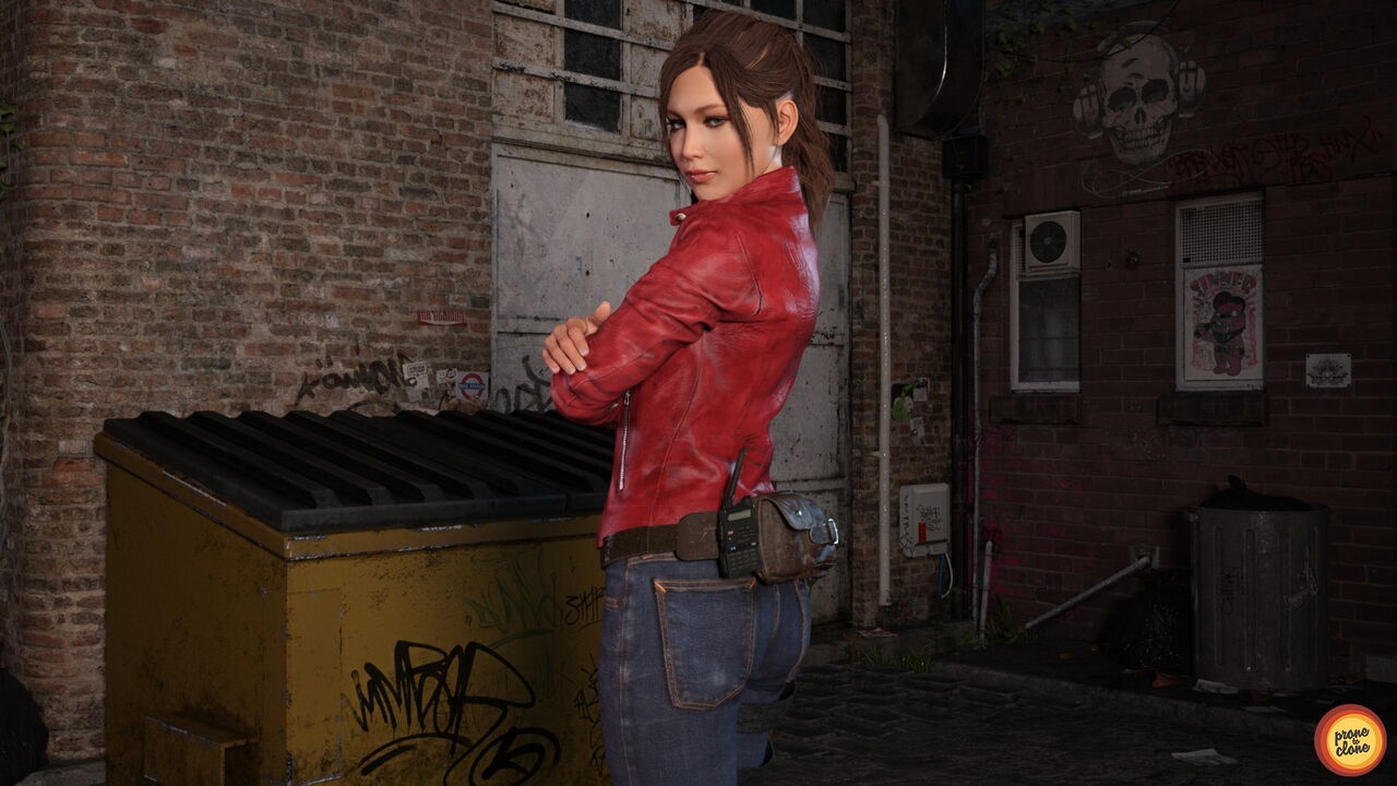 ProneToClone - Jennifer Lawrence cosplay Claire Redfield 3