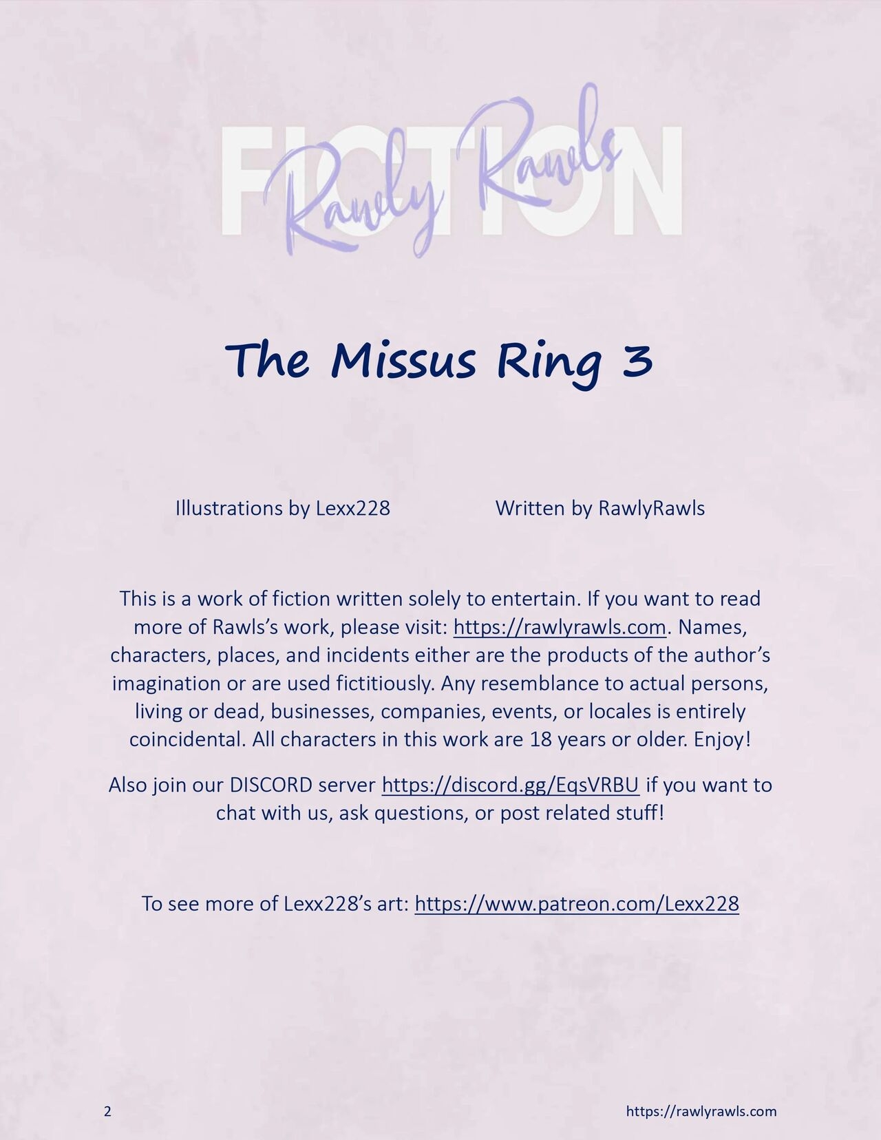 The Missus Ring [Lexx228 , RawlyRawls] - 3 - english 1