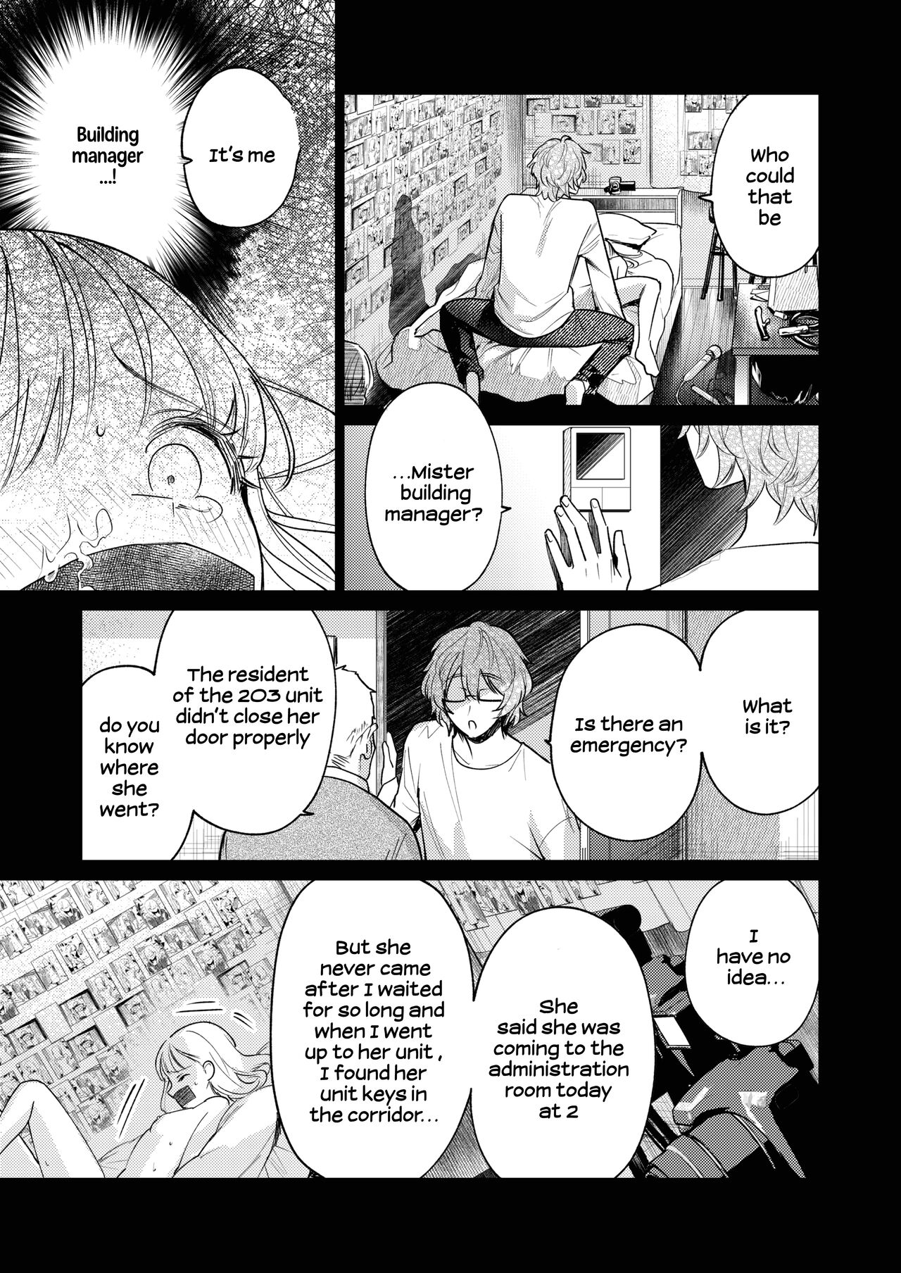 [parasite garden (Uruh Akua)] 203-gou no Rinjin wa Kagitaba Hitotsu Nokoshite Kieta. | The Neighbor in Room 203 Disappeared Leaving a Key Behind. [English] [Painful Nightz] [Digital] 57