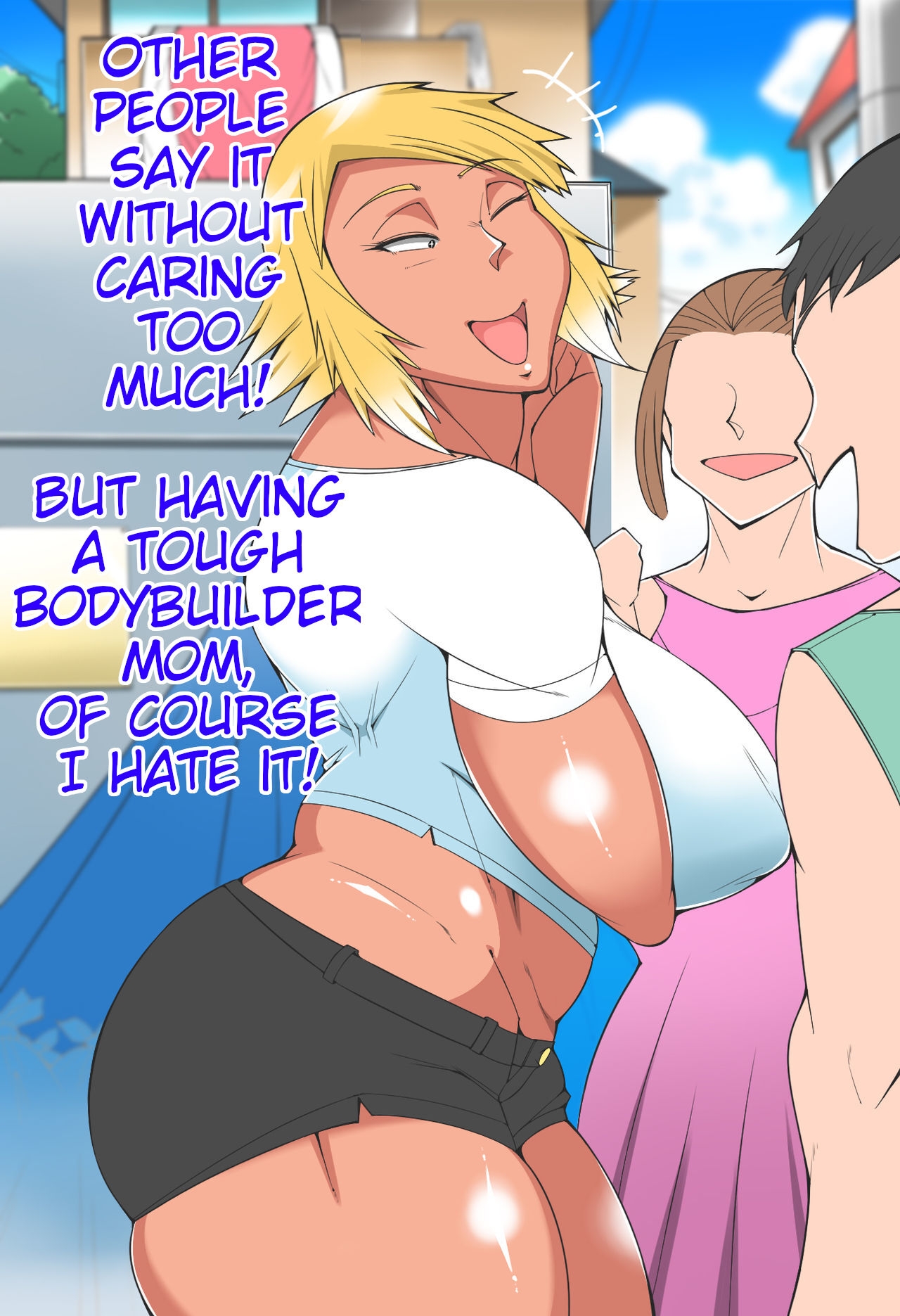 [Morrow] The Summer My Bodybuilder Mom Made Me Cum | Bodybuil Senshu no Bakunyuu Haha ni Gangan Nukareta Natsu [English] 12