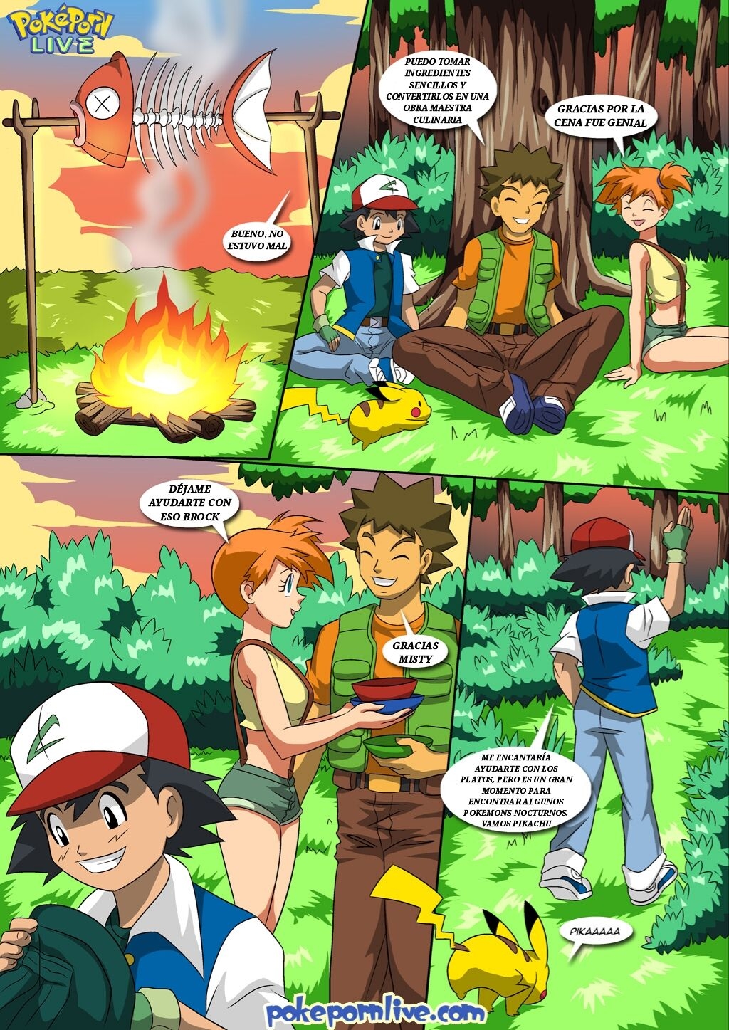 [Palcomix] A Midsummer Afternoon | (Pokemon) (Spanish) 5
