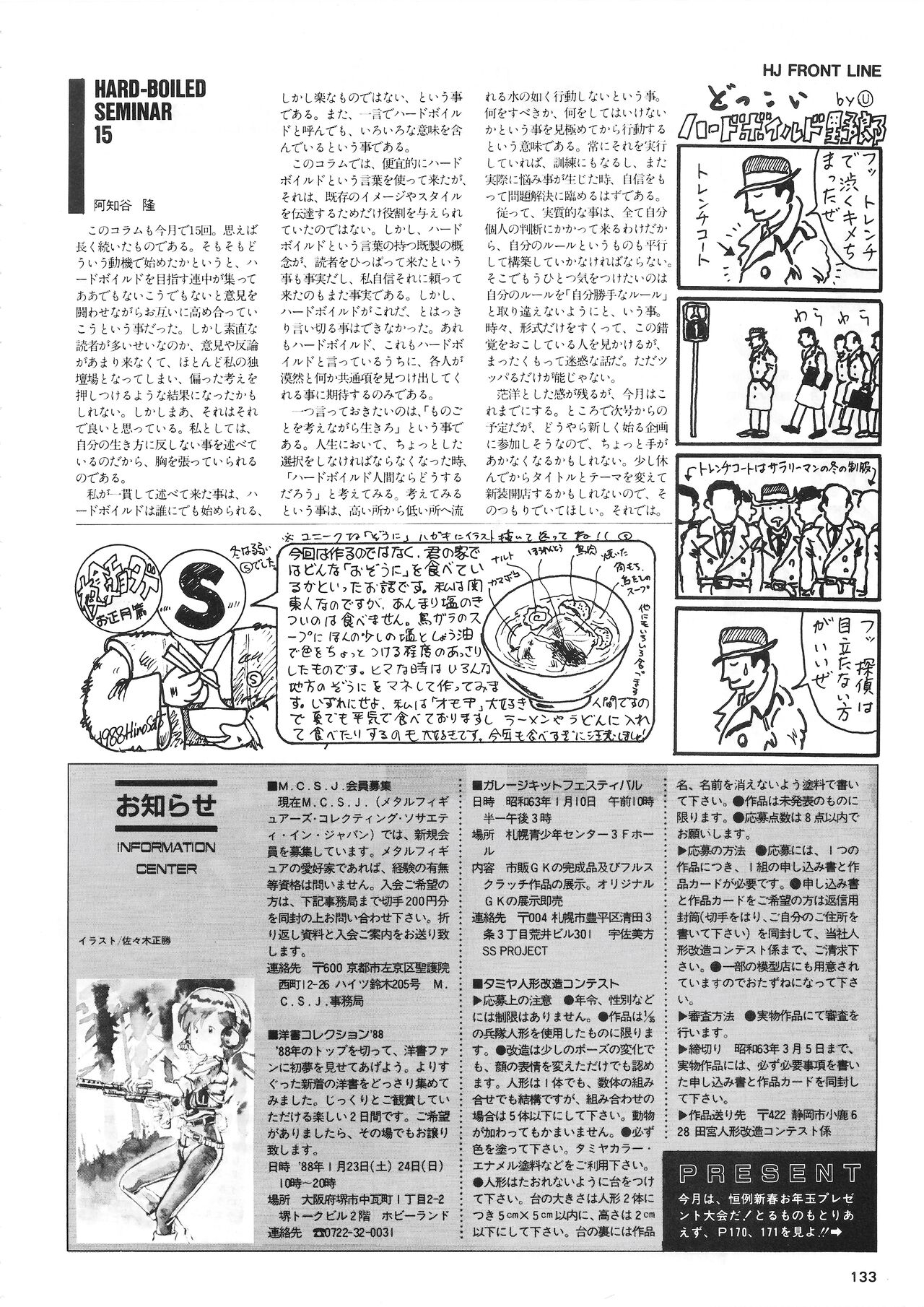 Hobby Japan Magazine 1988 Issue No.224 132