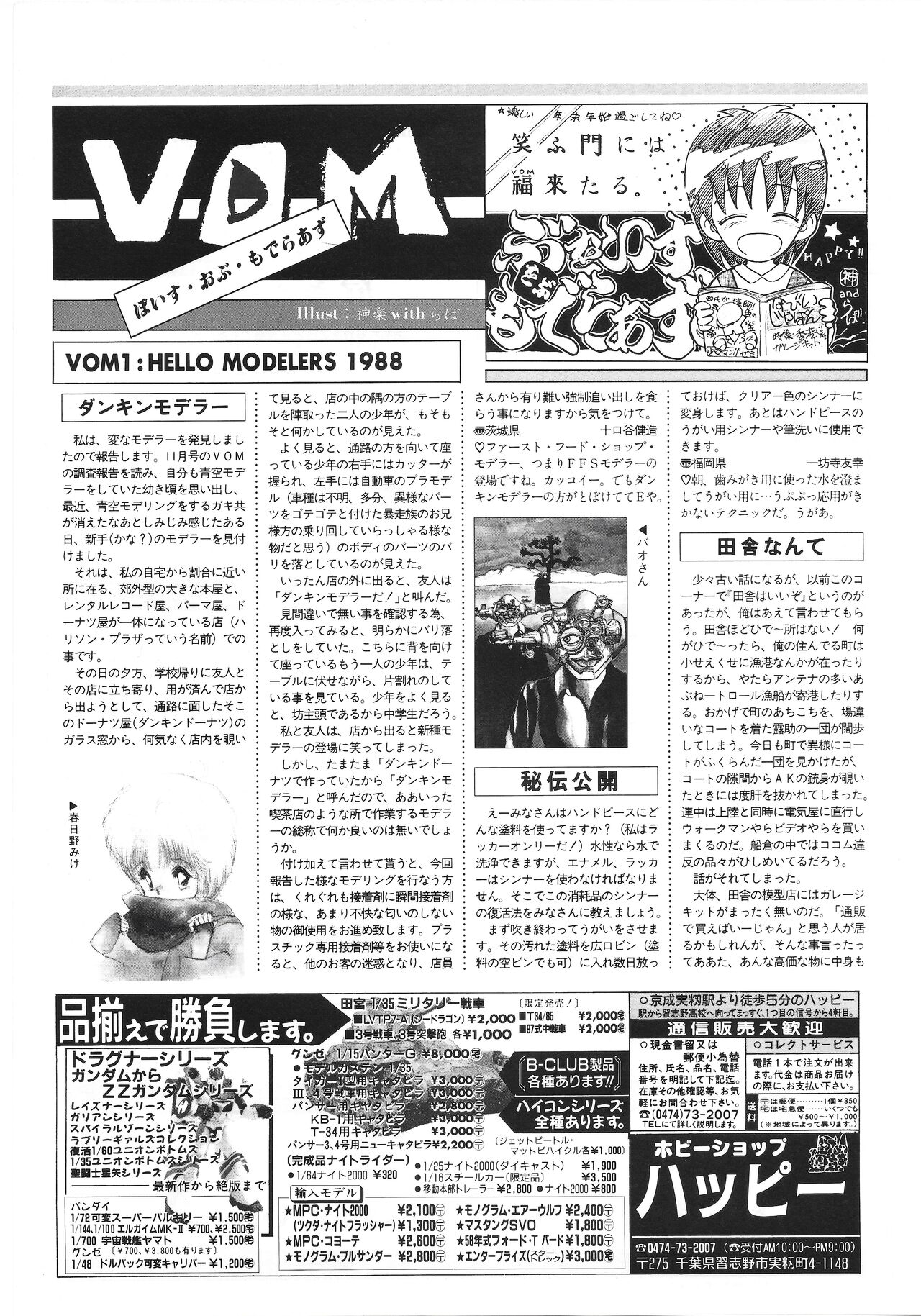 Hobby Japan Magazine 1988 Issue No.224 163