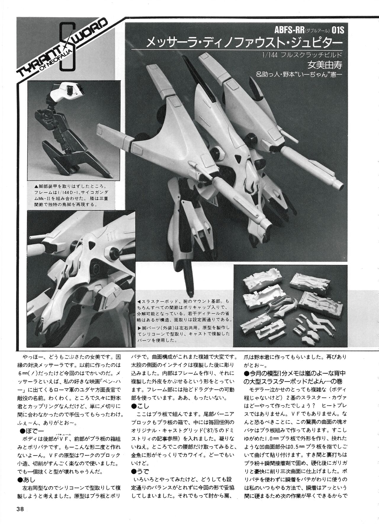 Hobby Japan Magazine 1988 Issue No.224 37