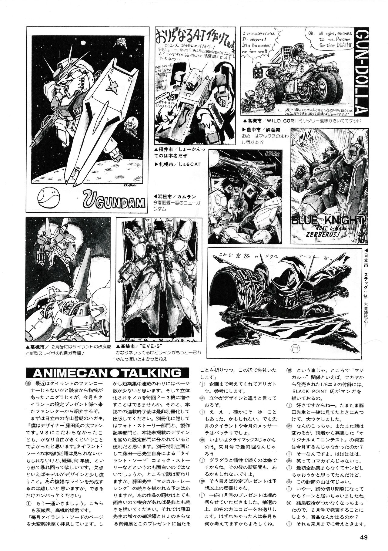 Hobby Japan Magazine 1988 Issue No.224 48