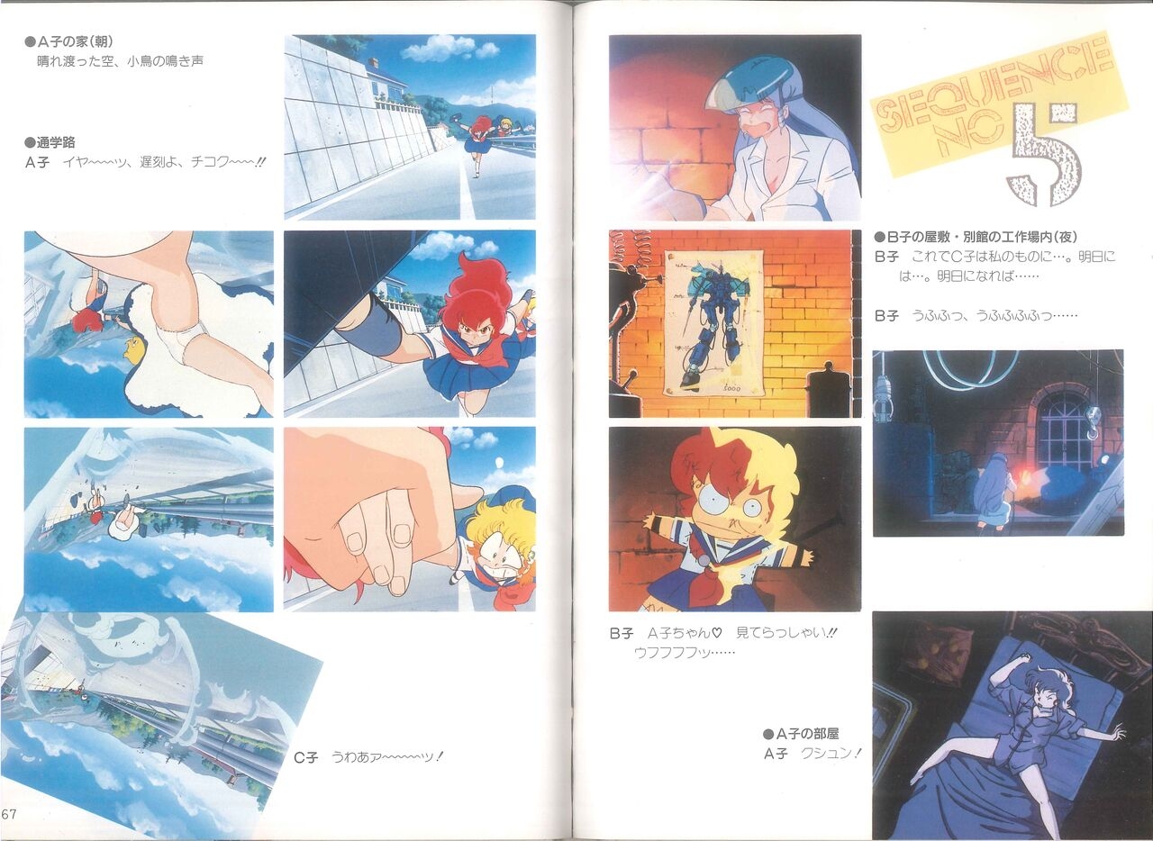 Animation Film Comics - Project A-ko (Zenpen) 34