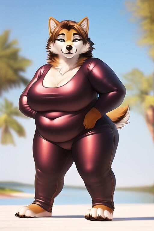 Ai generated fat furries 87